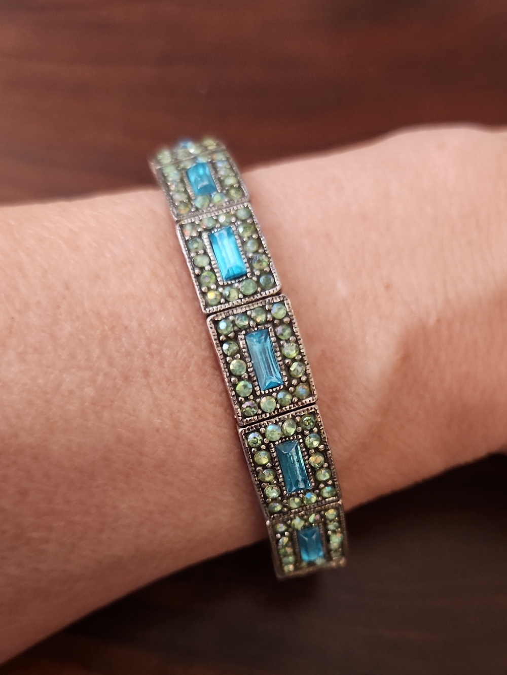 Heidi Daus Art Deco Stretch Bracelet